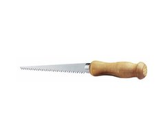 Ножовка по гипсокартону узкая с деревянной рукояткой Stanley 0-15-206