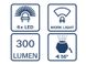 Аккумуляторный фонарь Bosch GLI 12-300 Professional