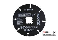 Твердосплавный многофункциональный отрезной диск X-LOCK для УШМ, 115 мм